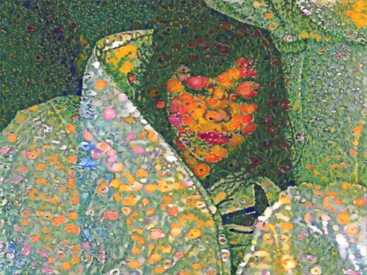 Klimt Style Transfer Example