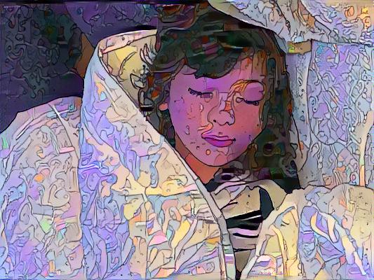 First Moebius Style Transfer Example
